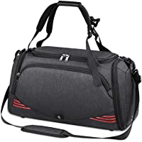 Los mejores  - NUBILY Bolsa Deporte Hombre Bolsas Gimnasio Mujer Bolso Fin de Semana Viaje con Compartimento para Zapatos Gym Bag…